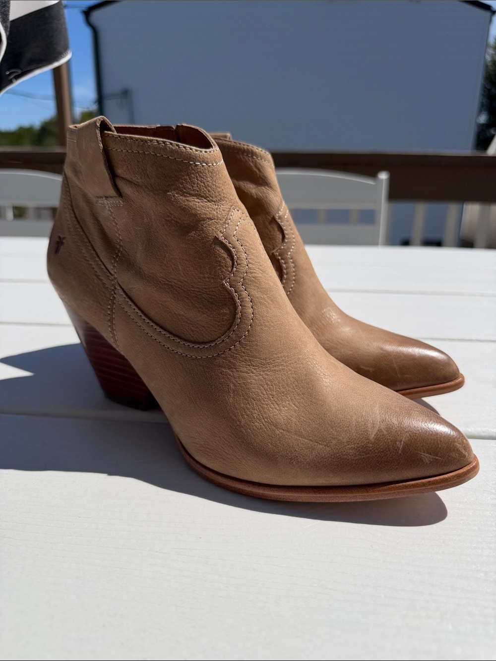 Frye Reina Ankle Booties